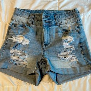 Jean shorts
